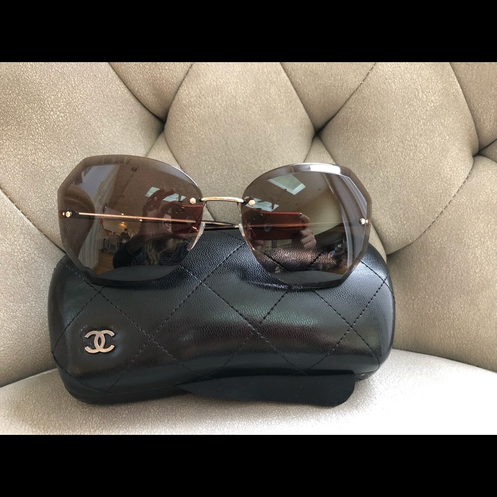 Authentic Chanel sunglasses